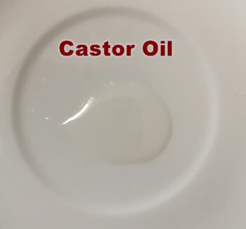 Castor oil na gamit sa paggawa ng mga skin and hair car products.