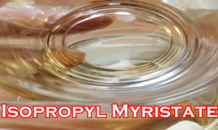 Isopropyl myristate na ginagamit sa paggawa ng cosmetic products